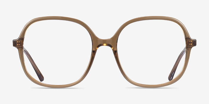 Winefred Brun Plastique Montures de lunettes de vue d'EyeBuyDirect