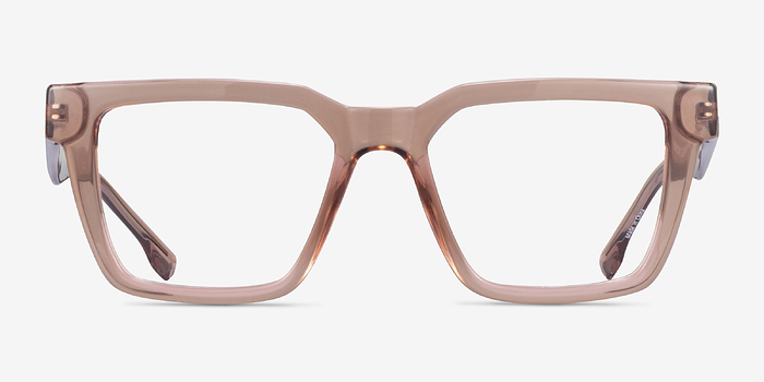 Barclay Brun Plastique Montures de lunettes de vue d'EyeBuyDirect