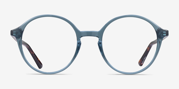 Malkin Bleu Plastique Montures de lunettes de vue