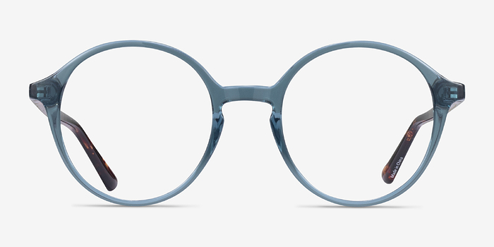 Malkin Bleu Plastique Montures de lunettes de vue d'EyeBuyDirect