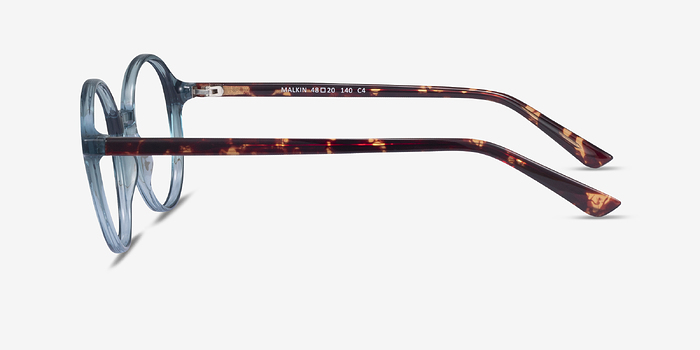 Malkin Bleu Plastique Montures de lunettes de vue d'EyeBuyDirect