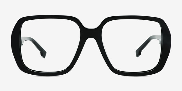 Gunter Noir Acétate Montures de lunettes de vue