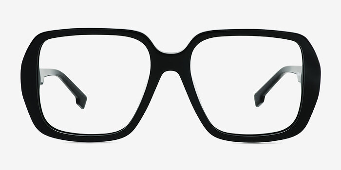 Gunter Noir Acétate Montures de lunettes de vue d'EyeBuyDirect