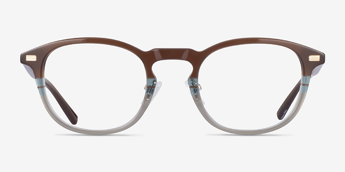 Splendor Brun Acétate Montures de lunettes de vue d'EyeBuyDirect
