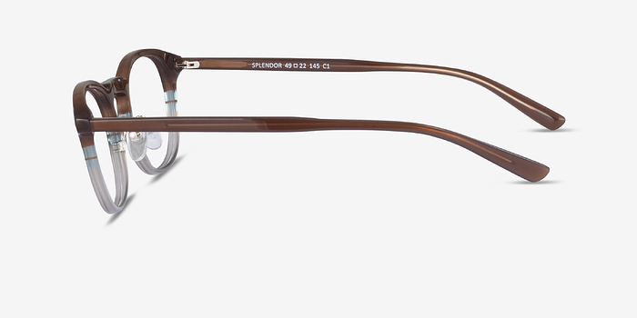 Splendor Brun Acétate Montures de lunettes de vue d'EyeBuyDirect