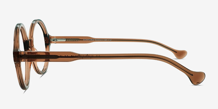 Ashford Brun Acétate Montures de lunettes de vue d'EyeBuyDirect