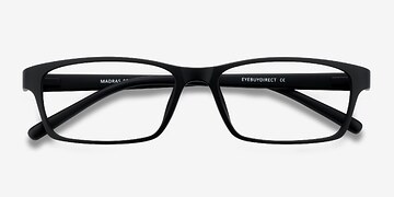 Noir Madras -  Légèreté Plastique Lunettes de vue