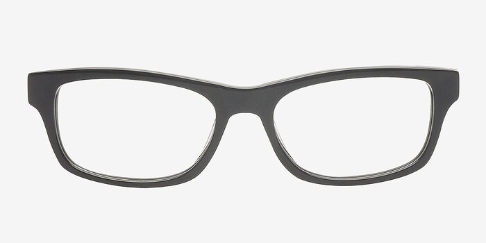 Presley Noir Acétate Montures de lunettes de vue d'EyeBuyDirect