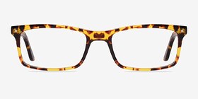 Mandi Écailles Acétate Montures de lunettes de vue d'EyeBuyDirect, Vue de Face