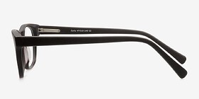 Carla Café Acétate Montures de lunettes de vue d'EyeBuyDirect, Vue de Côté