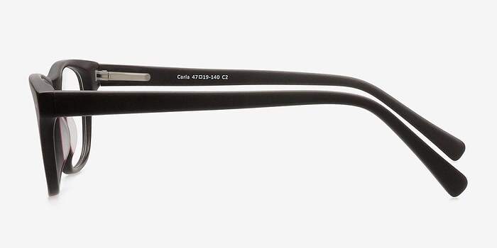 Carla Café Acétate Montures de lunettes de vue d'EyeBuyDirect