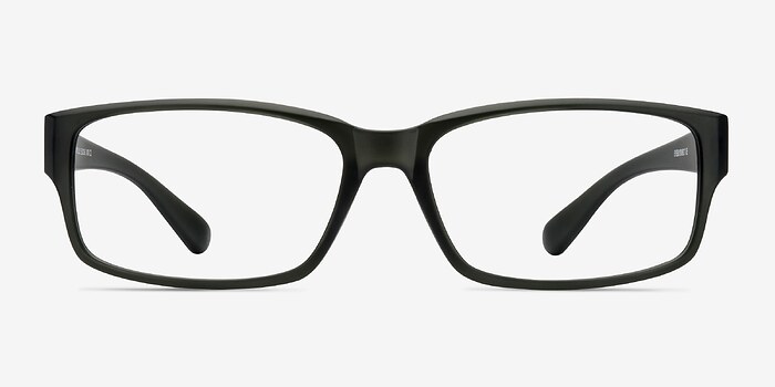 Apollo Matte Gray Plastique Montures de lunettes de vue d'EyeBuyDirect
