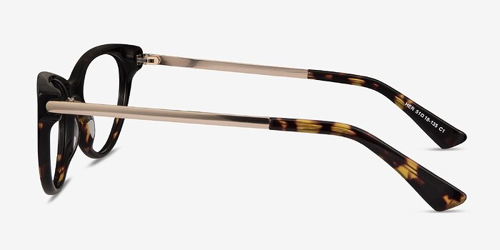 Her Écailles Acetate-metal Montures de lunettes de vue d'EyeBuyDirect