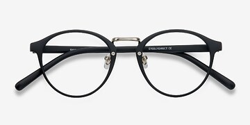 Matte Black/Silver Small Chillax -  Plastique Lunettes de vue