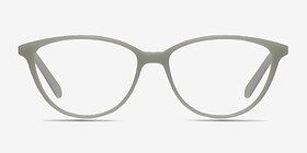 Coco Vert Plastique Montures de lunettes de vue d'EyeBuyDirect, Vue de Face