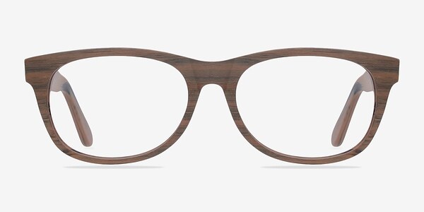 Panama Brown/Striped Acétate Montures de lunettes de vue