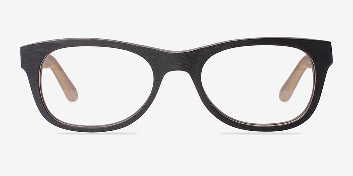 Little Panama Noir Acétate Montures de lunettes de vue d'EyeBuyDirect