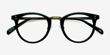 Charcoal Nostalgia -  Geek Acetate, Metal Lunettes de vue