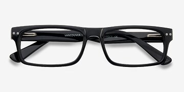 Black Vancouver -  Plastic Eyeglasses