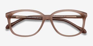 Matte Brown Escapee -  Plastique Lunettes de vue