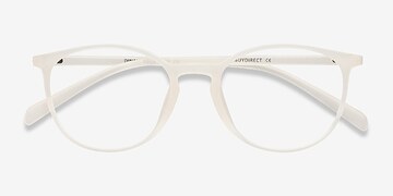 Matte White Dinah -  Classiques Plastique Lunettes de vue
