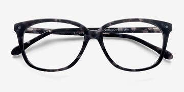 Gray Floral Escapee -  Coloré Acétate Lunettes de vue