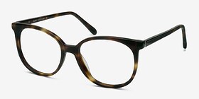 Bardot Écailles Acétate Montures de lunettes de vue d'EyeBuyDirect, Vue d'Angle