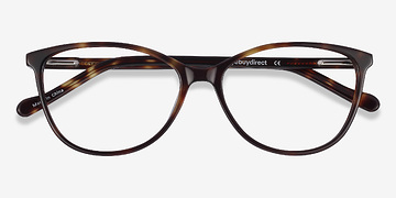 Tortoise Charlize -  Lightweight Acetate Eyeglasses
