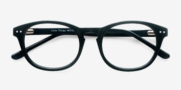 Vert foncé Little Things -  Mode Acétate Lunettes de vue