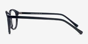 Runaway Noir Acétate Montures de lunettes de vue d'EyeBuyDirect, Vue de Côté