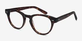 Oversea  Tortoise  Acétate Montures de lunettes de vue d'EyeBuyDirect, Vue d'Angle