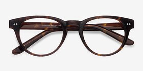 Oversea  Tortoise  Acétate Montures de lunettes de vue d'EyeBuyDirect, Vue Rapprochée