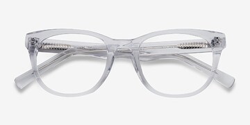 Transparent Confidence -  Vintage Acétate Lunettes de vue
