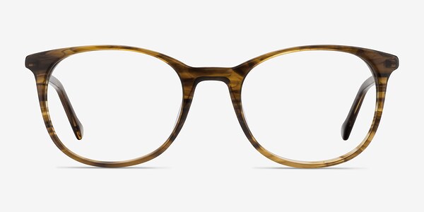 Peppermint Brun Acétate Montures de lunettes de vue