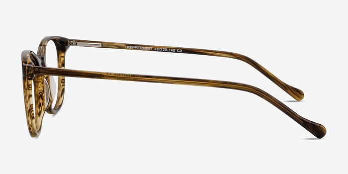 Peppermint Brun Acétate Montures de lunettes de vue d'EyeBuyDirect