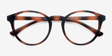 Brown Tortoise Bright Side -  Classiques Plastique Lunettes de vue