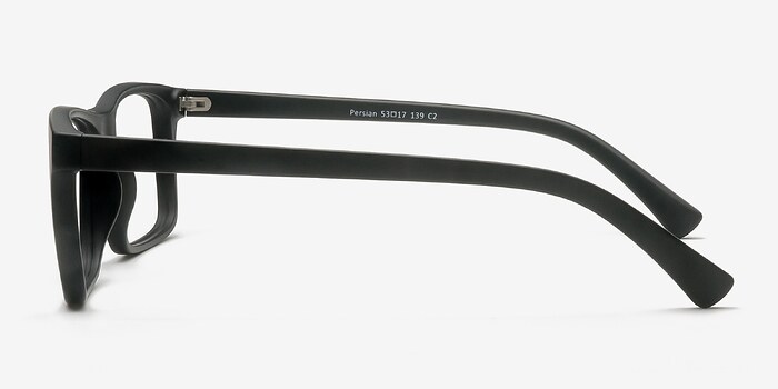 Persian Matte Black Plastique Montures de lunettes de vue d'EyeBuyDirect
