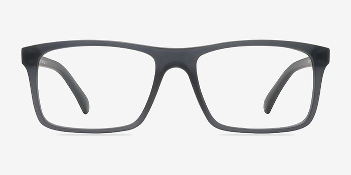 Persian Matte Gray Plastique Montures de lunettes de vue d'EyeBuyDirect
