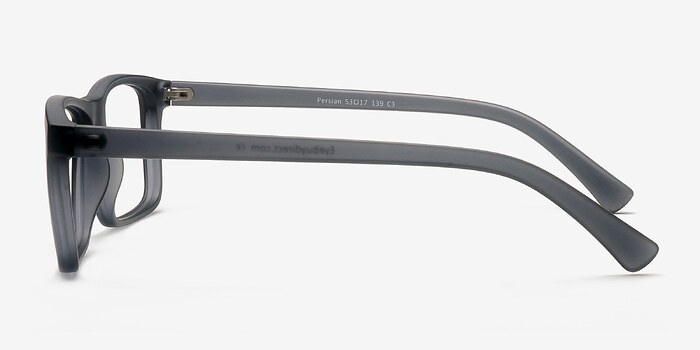 Persian Matte Gray Plastique Montures de lunettes de vue d'EyeBuyDirect