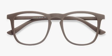  Light Brown  Central -  Plastique Lunettes de vue