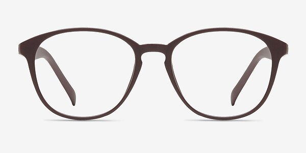 Watermelon Matte Burgundy Plastique Montures de lunettes de vue