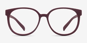 Kilt Matte Coral Plastique Montures de lunettes de vue d'EyeBuyDirect, Vue de Face