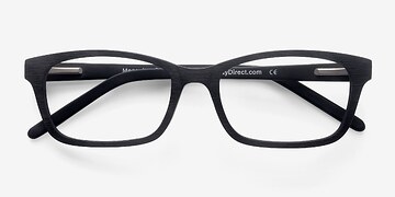 Matte Black Mesquite -  Classiques Acétate Lunettes de vue