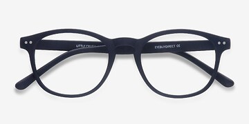 Matte Navy Little Crush -  Coloré Plastique Lunettes de vue