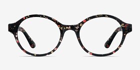 Little Plato Fleuries Plastique Montures de lunettes de vue d'EyeBuyDirect, Vue de Face
