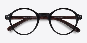 Matte Black Little Mellow -  Plastique Lunettes de vue