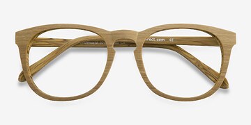 Jaune Providence -  Bois mixte Lunettes de vue
