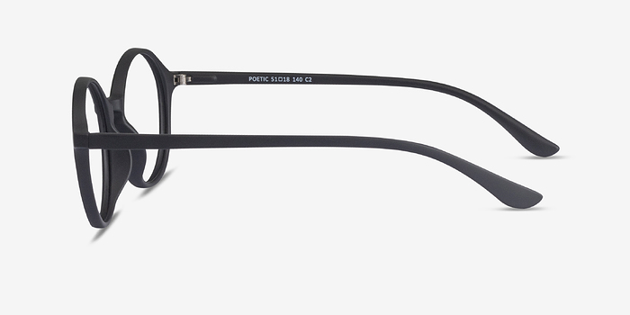 Poetic Matte Black Plastique Montures de lunettes de vue d'EyeBuyDirect