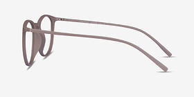 Dialogue Faded Rose Plastique Montures de lunettes de vue d'EyeBuyDirect, Vue de Côté