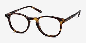 Symmetry Écailles Acétate Montures de lunettes de vue d'EyeBuyDirect, Vue d'Angle